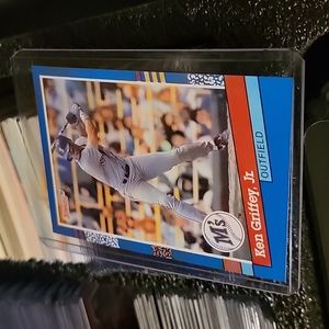 Ken griffey jr. 77 error card